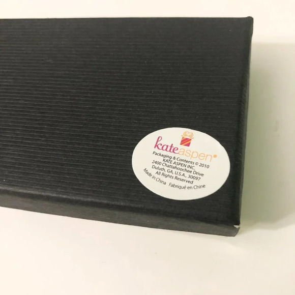 Kate Aspen Metal Luggage Name  Tag - Picture 3 of 14